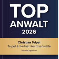 FAZ: RA Christian Teipel als Top-Anwalt 2026 durch das FAZ Institut ausgezeichnet.